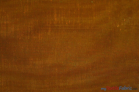 Mirror Organza Polyester Fabric - Sheer, Soft And Smooth, 58/60" Width (Continuous Yards & By Bolt)