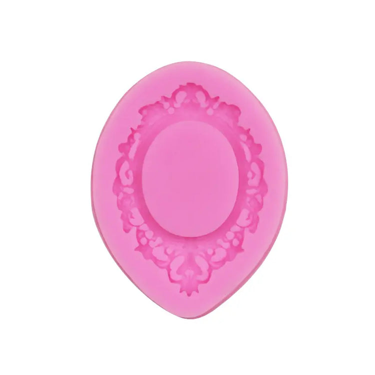 Round Frame Silicone Mold for Candy Chocolate Jelly