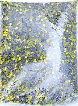 Hot Fix Big Bag Rhinestones - Citrine Hot Fix Rhinestones Fabric - Citrine, Loose Rhinestones, 100 Gross