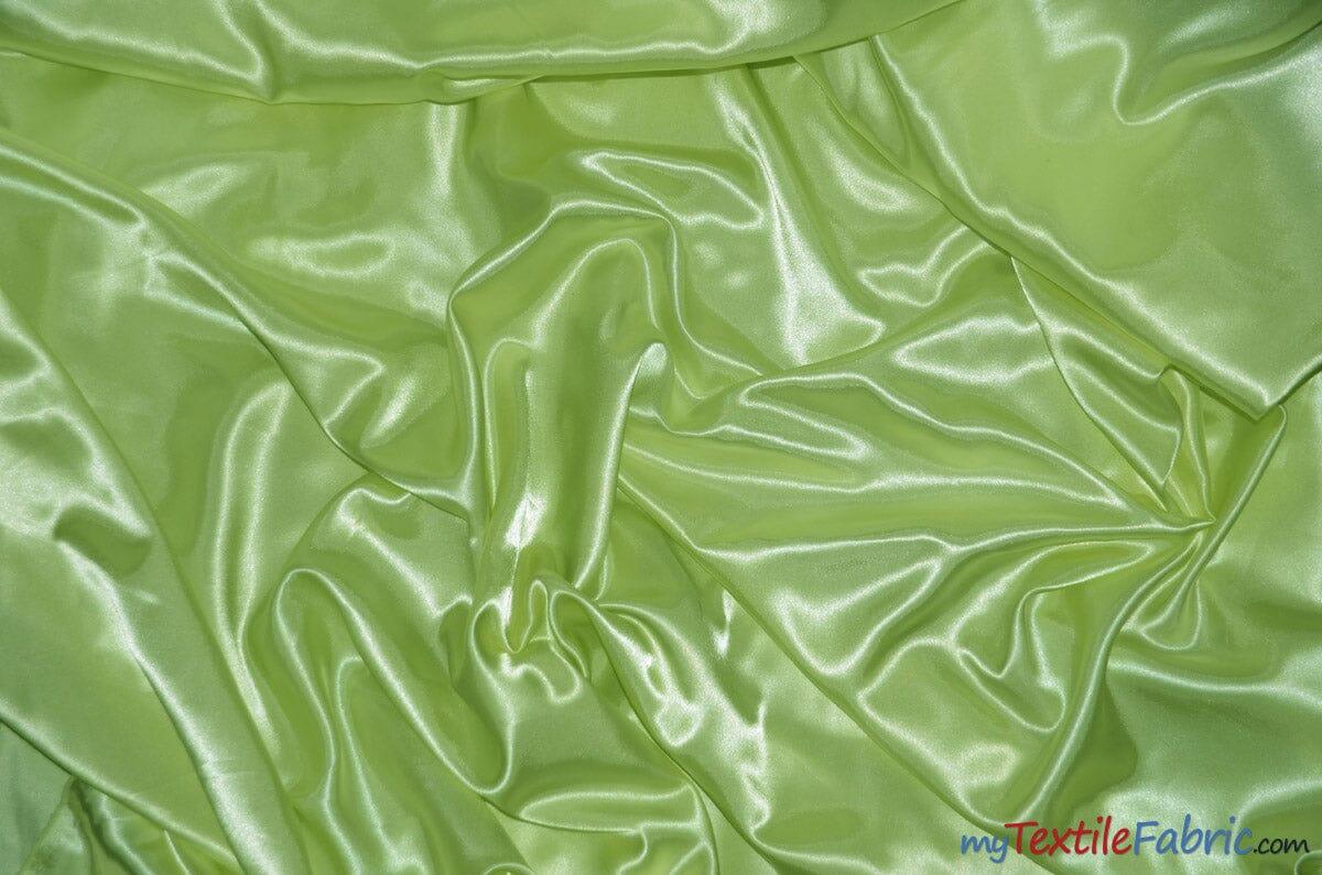 Silky Soft Medium Satin Polyester Fabric - Solid, 58/60" Width (70 Yard Bolt)