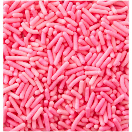 Wilton Pink Jimmies Sprinkles Tube – 1.5 oz.