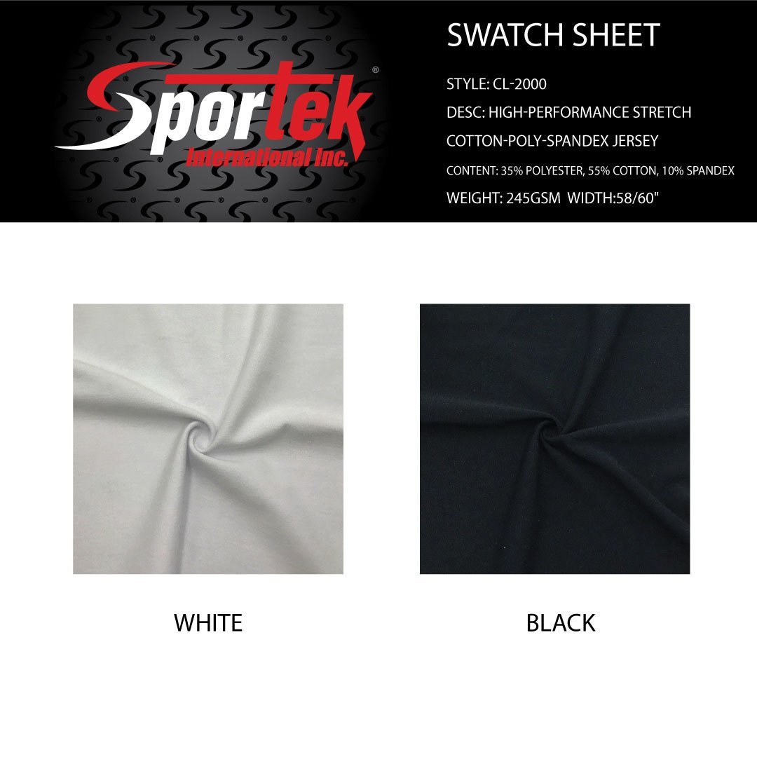 Cotton Spandex Jersey Black