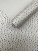 Classic Ostrich Upholstery Vinyl Fabric - Two-Tone Embossed Ostrich Pattern, 54" Width (1 Yard)