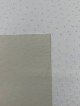 Classic Ostrich Upholstery Vinyl Fabric - Two-Tone Embossed Ostrich Pattern, 54" Width (1 Yard)