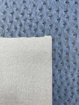 Classic Ostrich Upholstery Vinyl Fabric - Two-Tone Embossed Ostrich Pattern, 54" Width (1 Yard)