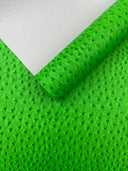 Classic Ostrich Upholstery Vinyl Fabric - Two-Tone Embossed Ostrich Pattern, 54" Width (1 Yard)