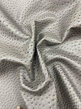 Classic Ostrich Upholstery Vinyl Fabric - Two-Tone Embossed Ostrich Pattern, 54" Width (1 Yard)