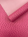 Classic Ostrich Upholstery Vinyl Fabric - Two-Tone Embossed Ostrich Pattern, 54" Width (1 Yard)