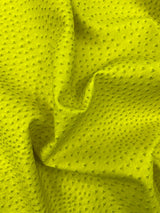Classic Ostrich Upholstery Vinyl Fabric - Two-Tone Embossed Ostrich Pattern, 54" Width (1 Yard)