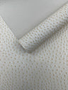 Classic Ostrich Upholstery Vinyl Fabric - Two-Tone Embossed Ostrich Pattern, 54" Width (1 Yard)