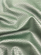 Classic Ostrich Upholstery Vinyl Fabric - Two-Tone Embossed Ostrich Pattern, 54" Width (1 Yard)