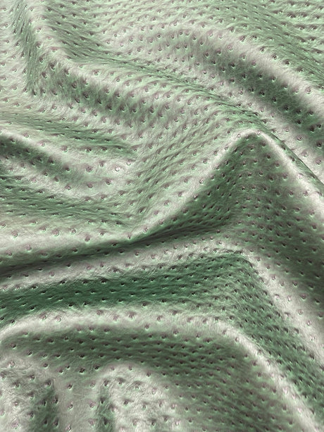 Classic Ostrich Upholstery Vinyl Fabric - Two-Tone Embossed Ostrich Pattern, 54" Width (1 Yard)