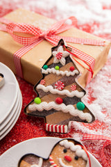 5” Clay Dough Holiday Gingerbread Ornament