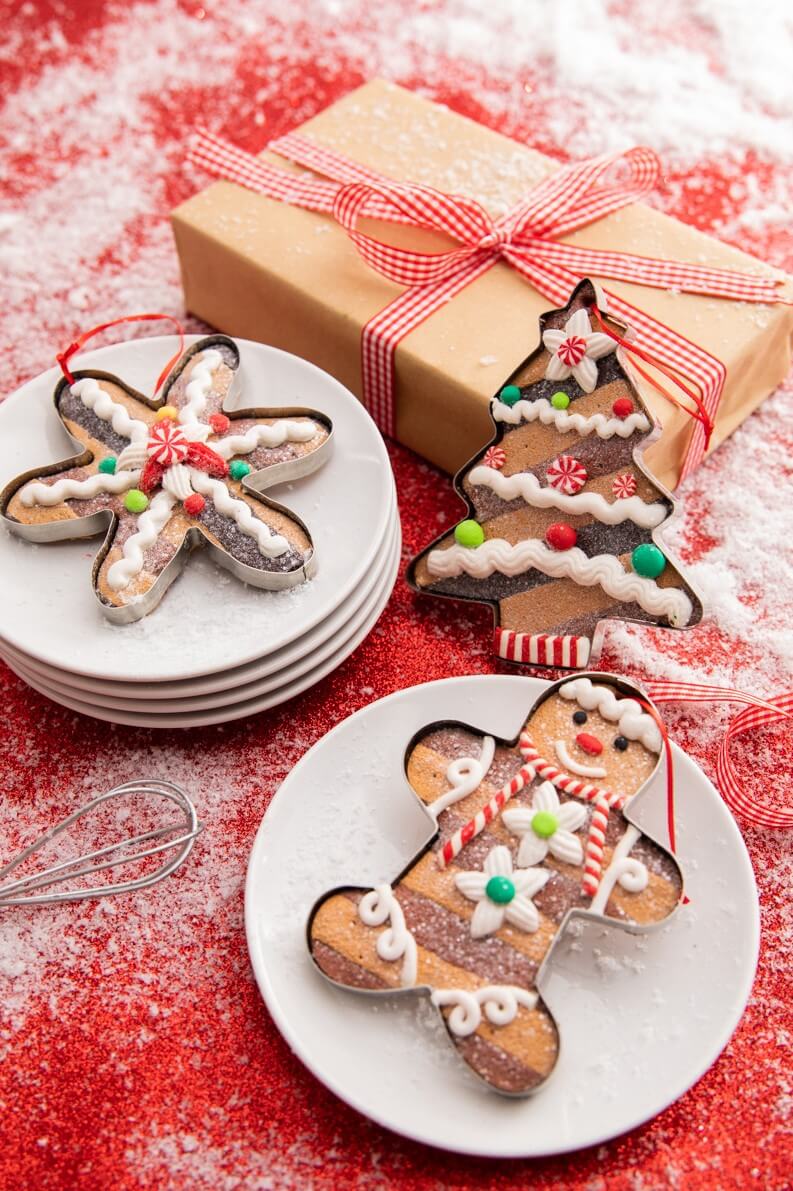 5” Clay Dough Holiday Gingerbread Ornament