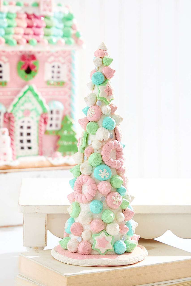 12" Clay Dough Holiday Ice Cream Tree