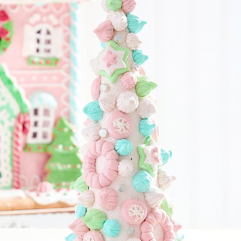 10" Clay Dough Holiday Ice Cream Tree