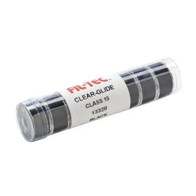 Black Prewound Clear-Glide Bobbin Tube Class 15/A
