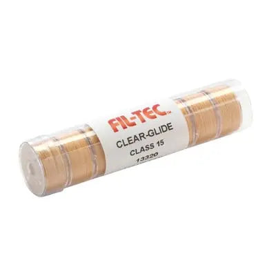 Prewound Clear-Glide Bobbin Tube Light Tan Class 15/A