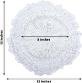 Acrylic Charger Plate 13 Inch Clear Reef