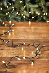 20' Warm White LED Compact Lights - Battery Operated