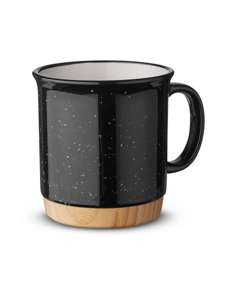 15oz Campfire Mug With Bamboo Base