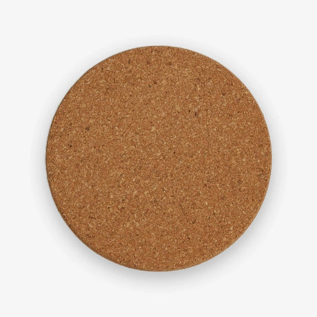 Coaster Cork Round - Natural (Single - 4")
