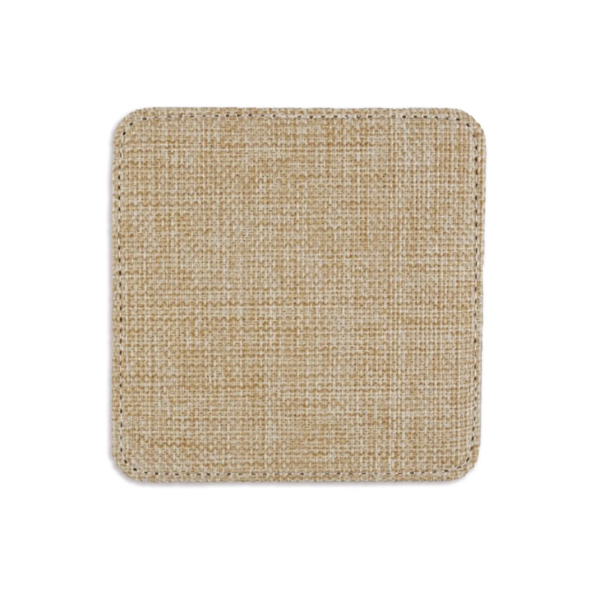 Coaster Linen Square - Tan (12 Set - 2.6")