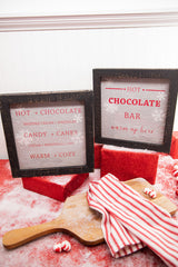 12” Hot Chocolate Wall Decor