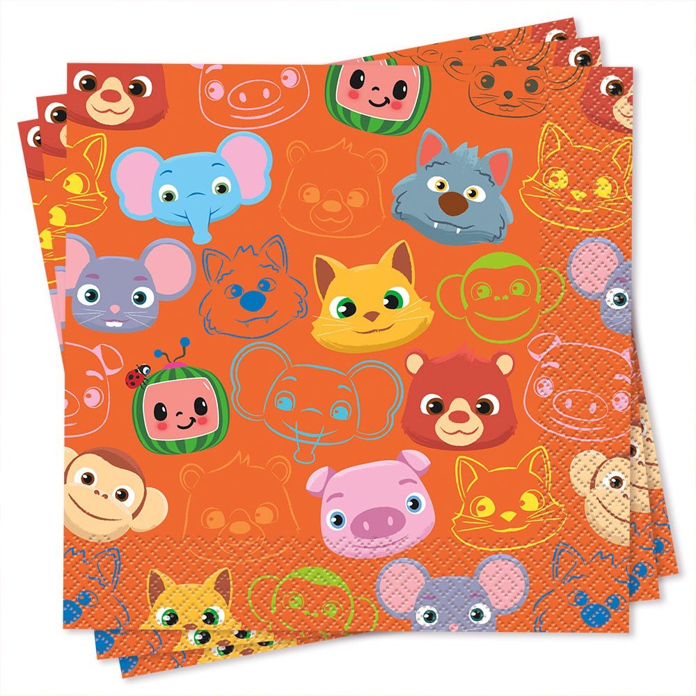 Cocomelon Luncheon Napkins 16 Pack