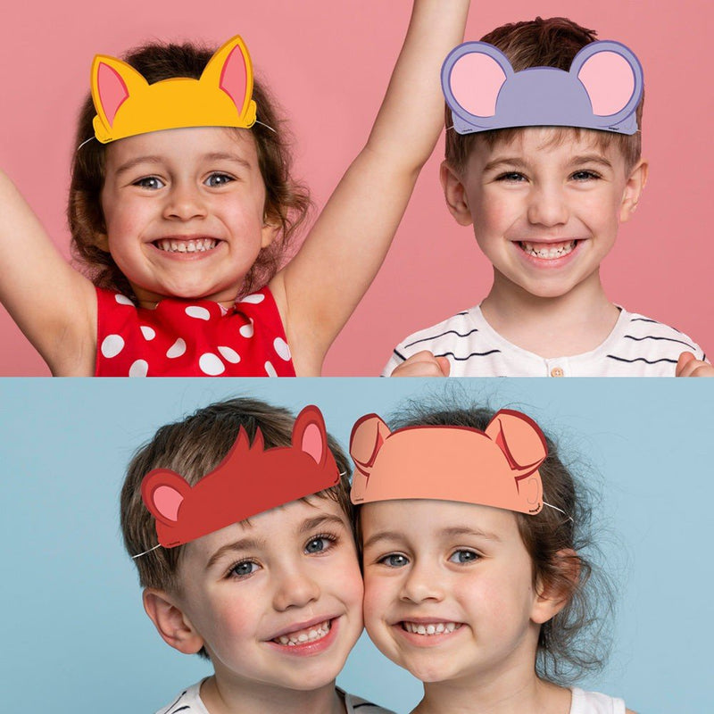 Kids Cocomelon Paper Head Bands