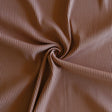 Nylon Spandex Ribbed Swimsuit Fabric Cognac