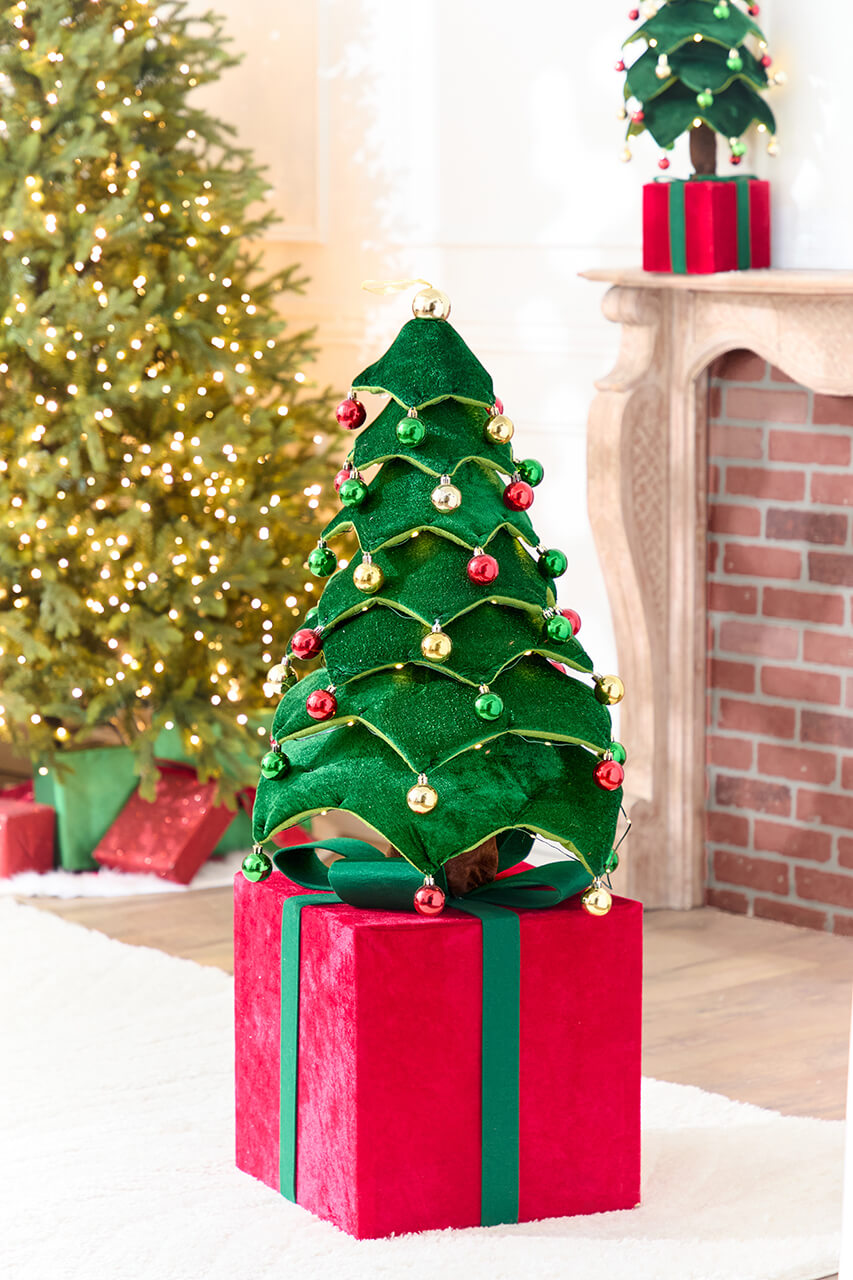 59" Lighted Collapsible Holiday Tree