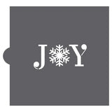 Confection Couture Joy Message Cookie Stencil