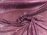 Confetti Sequin Knit Dot Polyester Fabric - Shiny Sheer Metallic Confetti Dot, 43/44" Width (1 Yard)