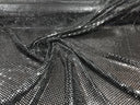 Confetti Sequin Knit Dot Polyester Fabric - Shiny Sheer Metallic Confetti Dot, 43/44" Width (1 Yard)