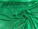 Confetti Sequin Knit Dot Polyester Fabric - Shiny Sheer Metallic Confetti Dot, 43/44" Width (1 Yard)