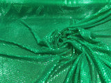 Confetti Sequin Knit Dot Polyester Fabric - Shiny Sheer Metallic Confetti Dot, 43/44" Width (1 Yard)