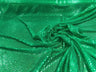 Confetti Sequin Knit Dot Polyester Fabric - Shiny Sheer Metallic Confetti Dot, 43/44" Width (1 Yard)