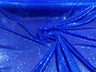 Confetti Sequin Knit Dot Polyester Fabric - Shiny Sheer Metallic Confetti Dot, 43/44" Width (1 Yard)