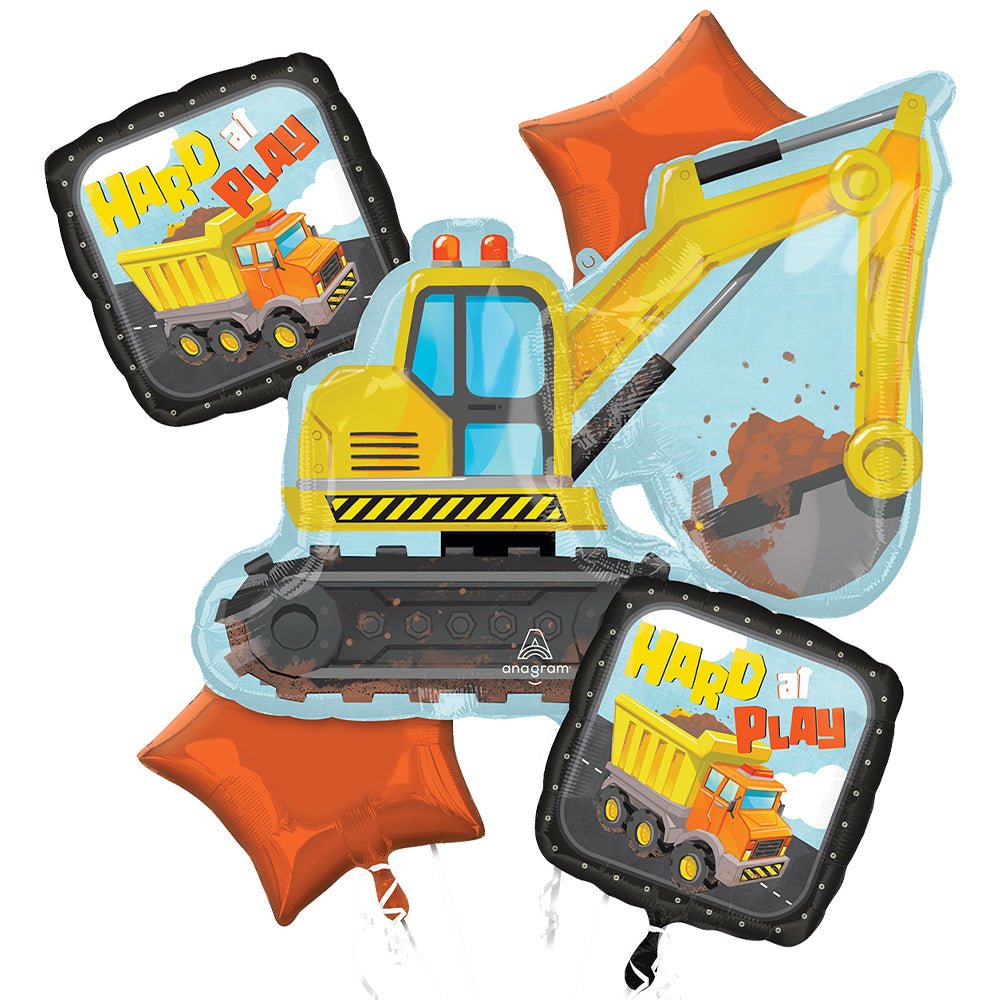 Construction Balloon Bouquet