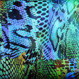 Swim Knit Nylon Spandex Animal Print 1 Yard 16 Inch Piece