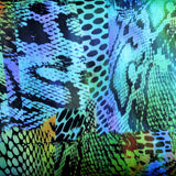 Swim Knit Nylon Spandex Animal Print 1 Yard 16 Inch Piece