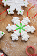 4 Inch Snowflake Cookie Ornament Decorative Christmas Tree Ornament