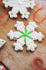4 Inch Snowflake Cookie Ornament Decorative Christmas Tree Ornament