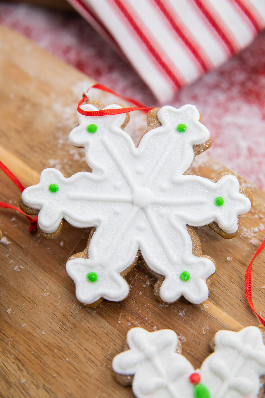4” Snowflake Cookie Ornament