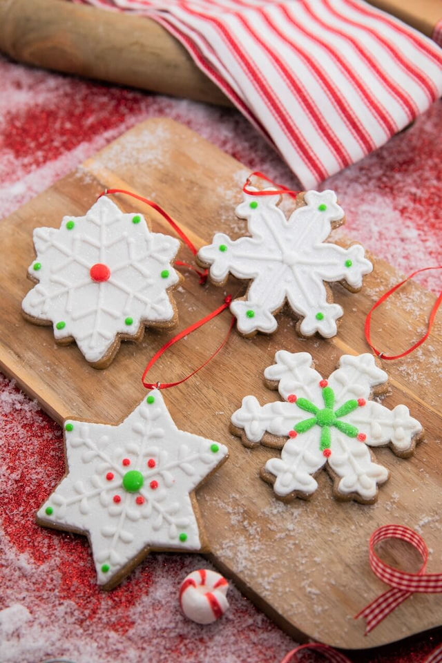 4” Snowflake Cookie Ornament