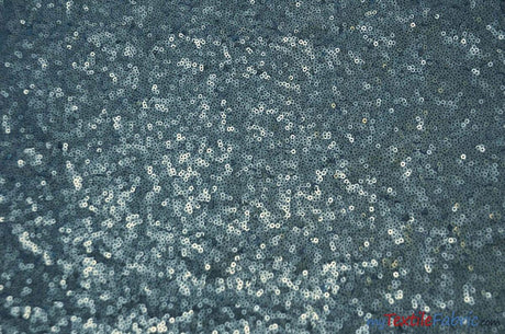 Glitz Mesh Sequins Polyester Fabric - 3Mm Glitter Sequins, 52" Width, Multiple Colors (1 Yard)