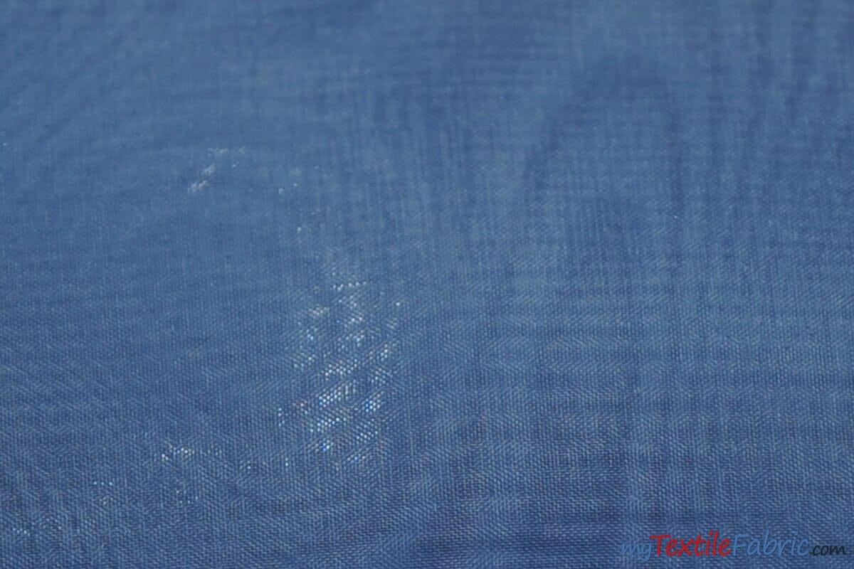Mirror Organza Polyester Fabric - Sheer, Soft And Smooth, 58/60" Width (Continuous Yards & By Bolt)