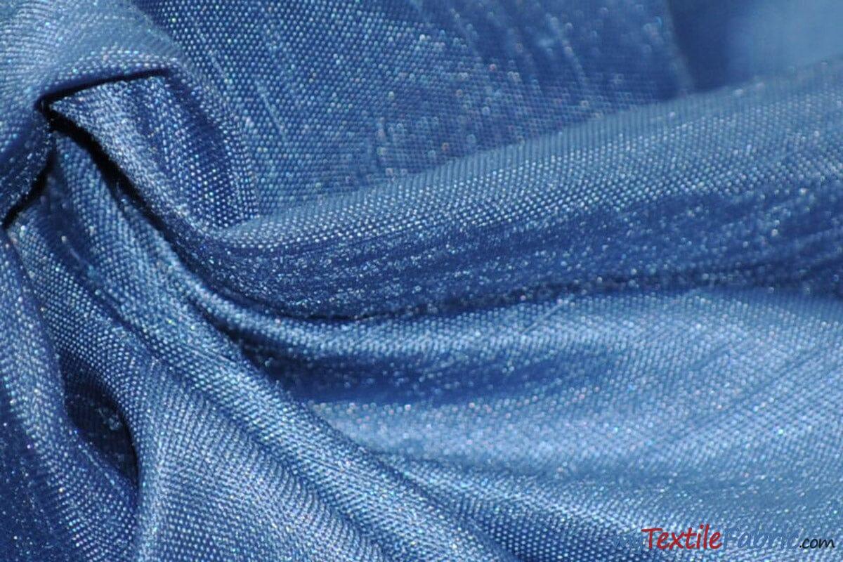 Shantung Satin Polyester Fabric - Reversible Satin Dupioni Silk, Multiple Colors, 58/60" Width (Yards, Bolts, Sample Swatches)