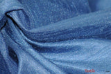 Shantung Satin Polyester Fabric - Reversible Satin Dupioni Silk, Multiple Colors, 58/60" Width (Yards, Bolts, Sample Swatches)